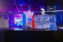 vodka in a bar