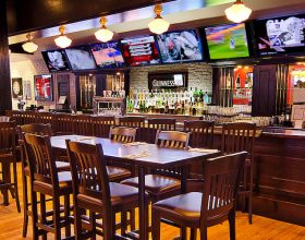 sports bar dinner