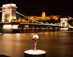 beer chain bridge budapest