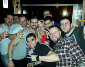 pub and bar crawl in Budapest
